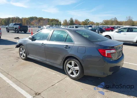 2013 Toyota Camry Se from USA, damaged, VIN 4T1BF1FK0DU259782